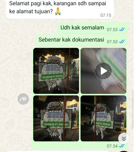 Pengiriman Papan Bunga Selamat Bogor Tengah