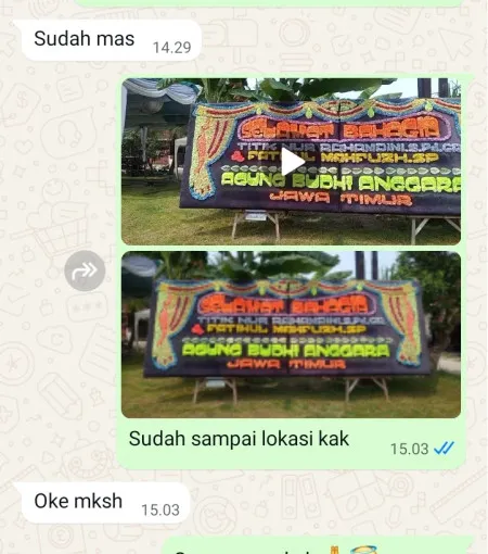 Pengiriman Papan Bunga Bogor Tengah